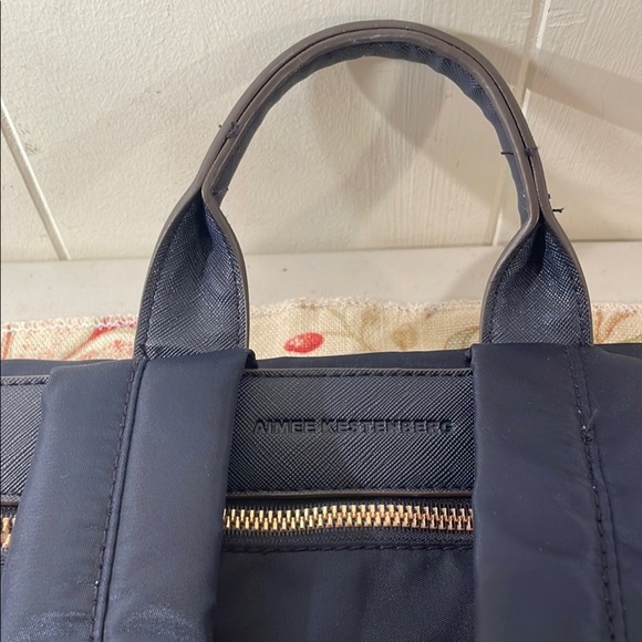 Aimee Kestenberg Blue Structured Backpack with Durable Fabric - Picture 13 of 13